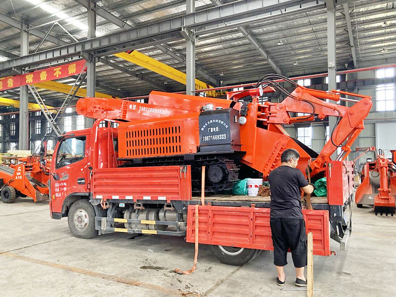 電動扒渣機的油管如果損壞破了怎么辦，不要慌，新襄通扒渣機來幫你
